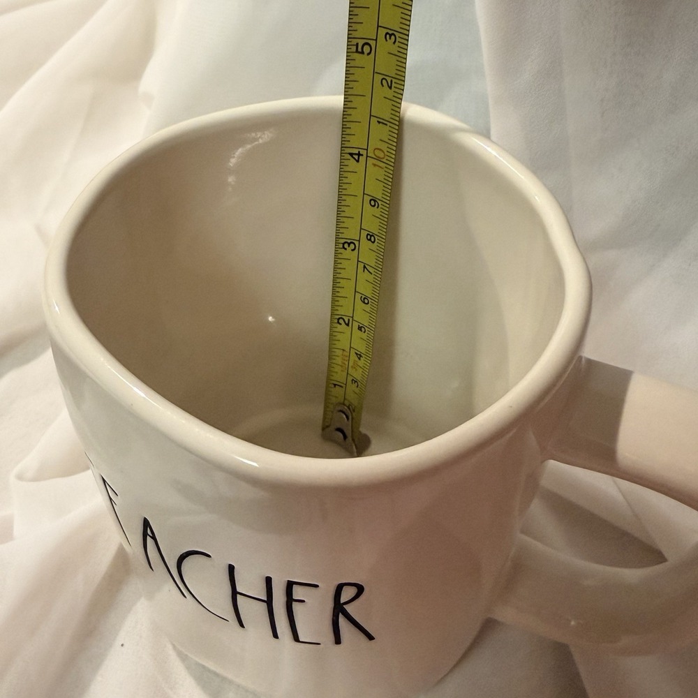 Rae Dunn Coffee/Tea/Soup Mug TEACHER Apple Gift - Picture 5 of 6